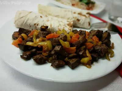 Sebzeli Ciğer Kavurma