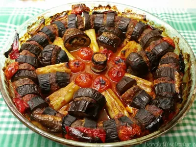 Fırında Patlıcan Kebabı