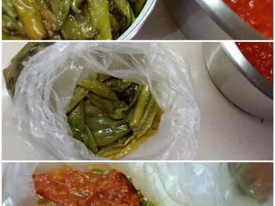 Dondurucu İçin Biber Kızartması Hazırlama