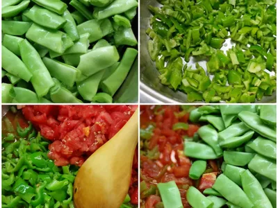 Dondurucu İçin Taze Fasulye Hazırlama