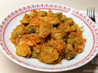 Zeytinyağlı Brüksel Lahanası