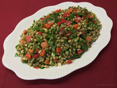 Maş Fasulyesi Salatası