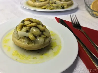 Zeytinyağlı İç Baklalı Enginar