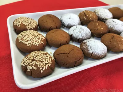 Tahinli Pekmezli Kurabiye