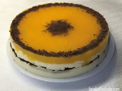 Portakallı İrmikli Puding