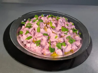 YOĞURTLU PEMBE PANCAR SALATASI