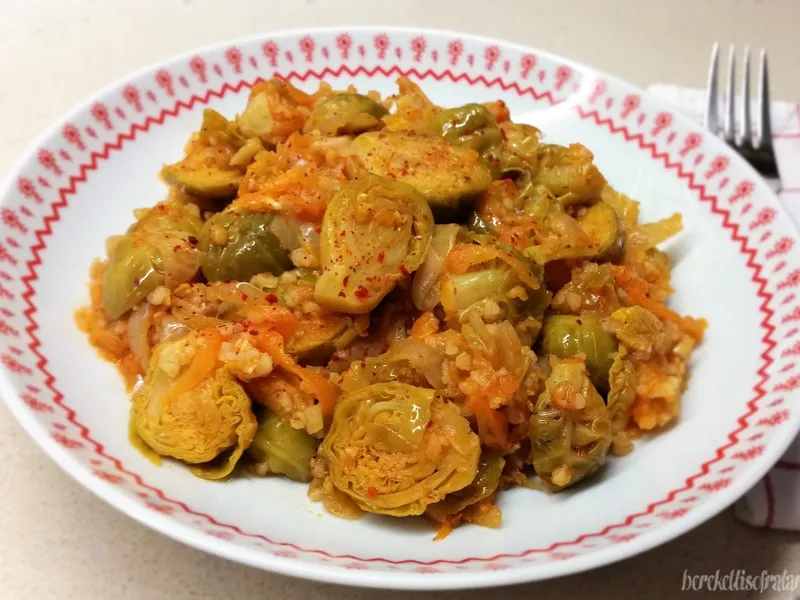 Zeytinyağlı Brüksel Lahanası