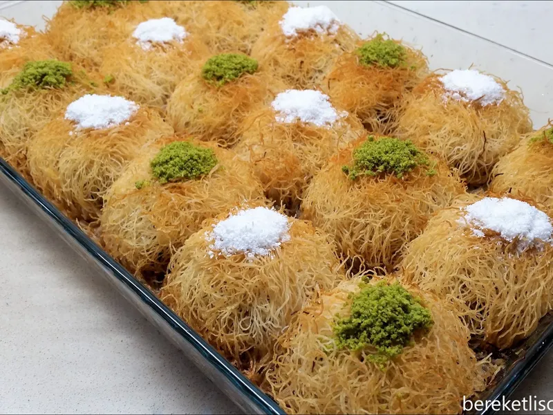 Fincan Kadayıf Tatlısı